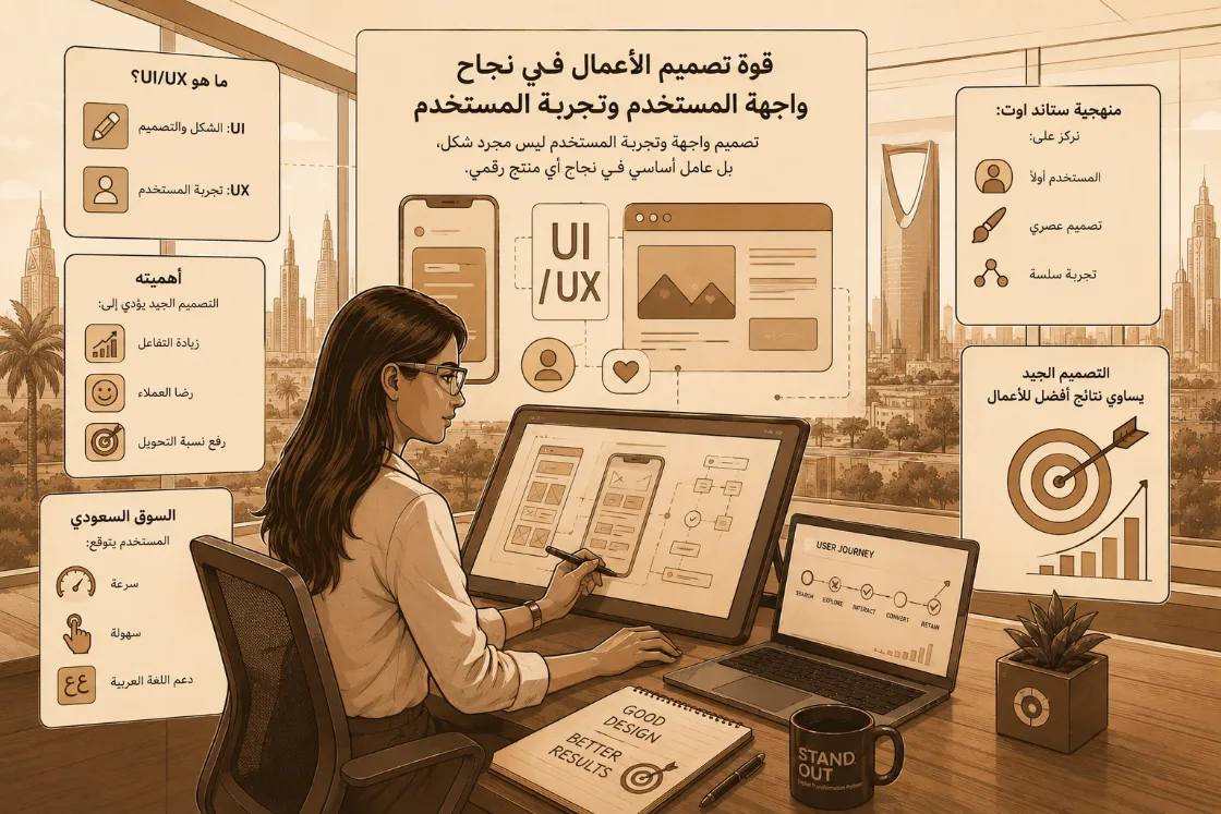 The Power of UI/UX Design in Business Success article cover image