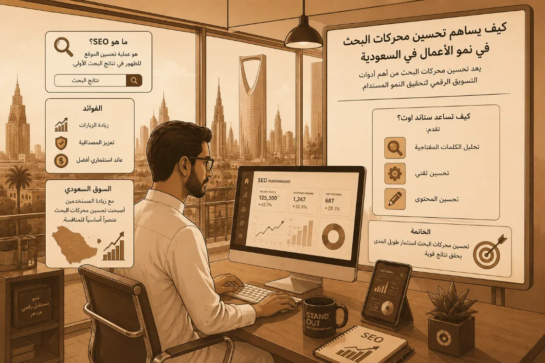 How SEO Drives Business Growth in Saudi Arabia article cover image