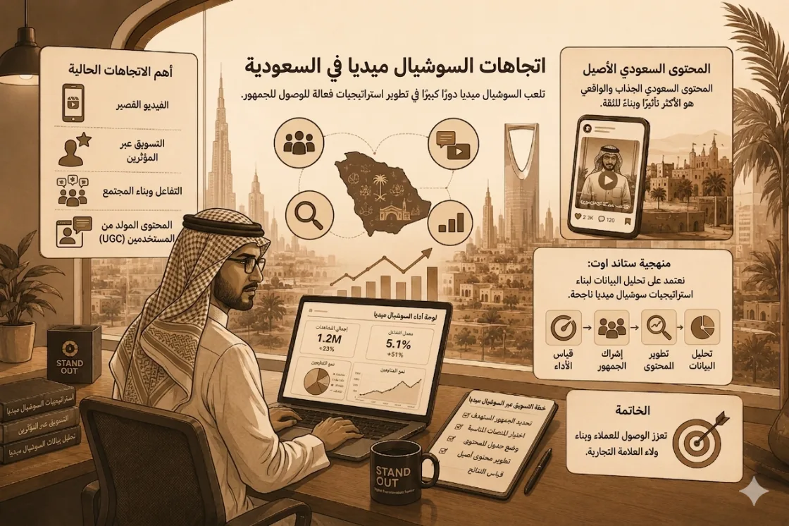 اتجاهات السوشيال ميديا في السعودية article cover image