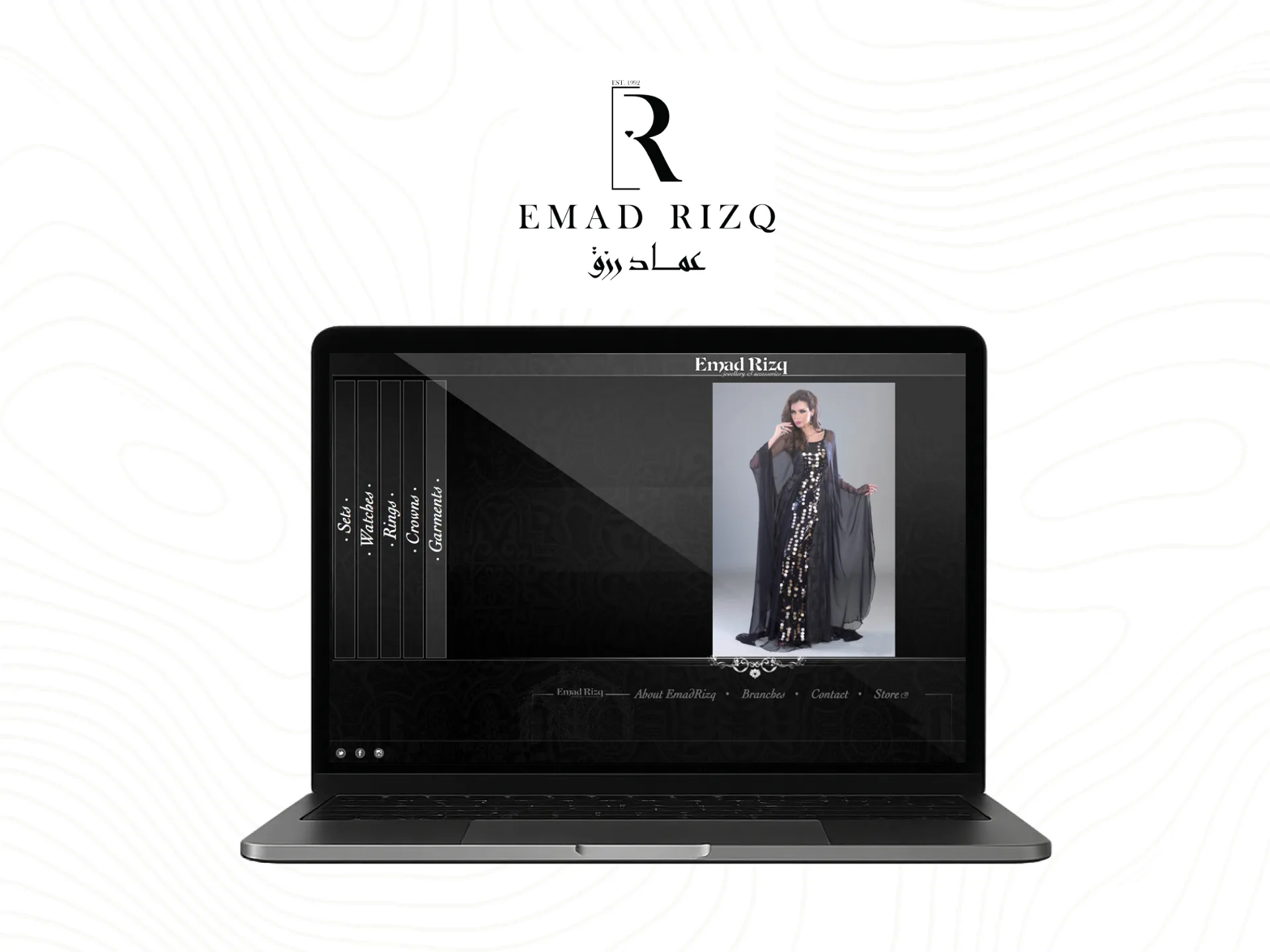 مشروع عماد رزق – متجر إلكتروني من ستاند أوت